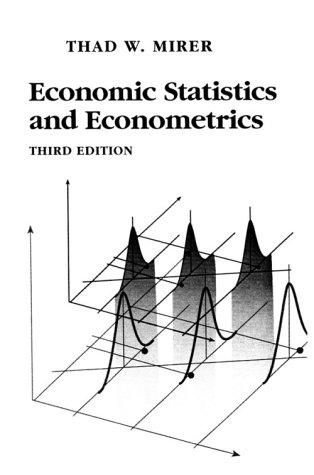 Economic statistics and econometrics