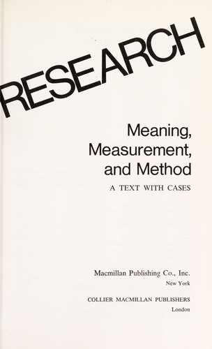 Marketing research
