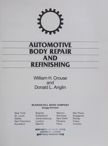 Automotive body repair and refinishing