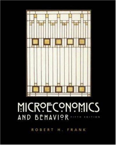 Microeconomics and behavior