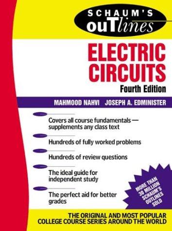 Schaum's outline of theory and problems of electric circuits
