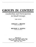 Groups in Context