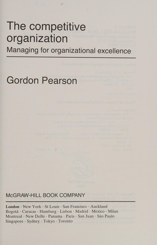 The competitive organization