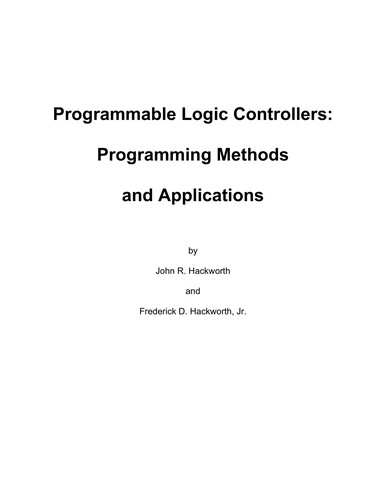 Programmable logic controllers