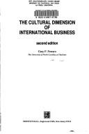 The Cultural dimension of international business
