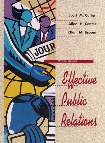 Effective public relations