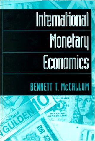 International monetary economics