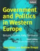 Gоvernment and politics in western Europe