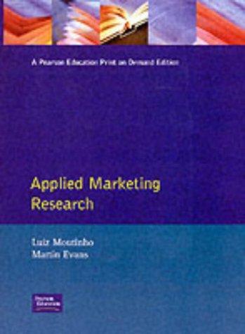 Applied marketing research