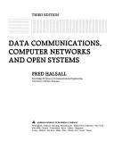 Data communications, computer networks and open systems