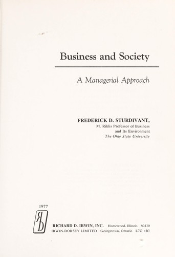Business and society