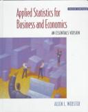 Applied Statistics for Business and Economics