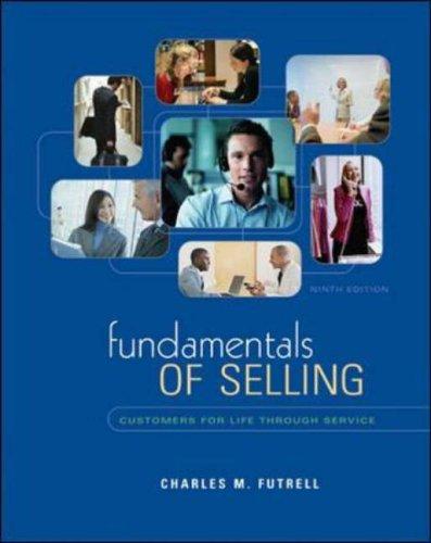 Fundamentals of selling