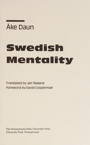 Swedish mentality
