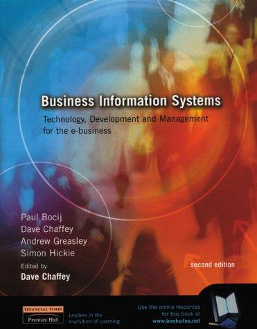Business information systems. Technology, development and management