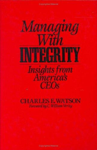 Managing With Integrity