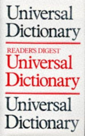 Reader's Digest Universal dictionary