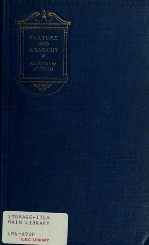 Culture and anarchy