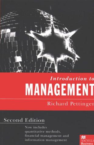 Introduction to management
