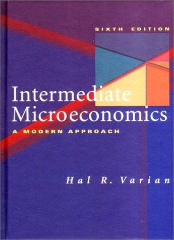 Intermediate microeconomics