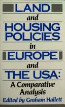 Land and housing policies in Europe and the USA:A comparative analysis