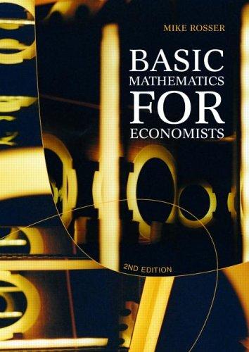 Basic mathematics for economists