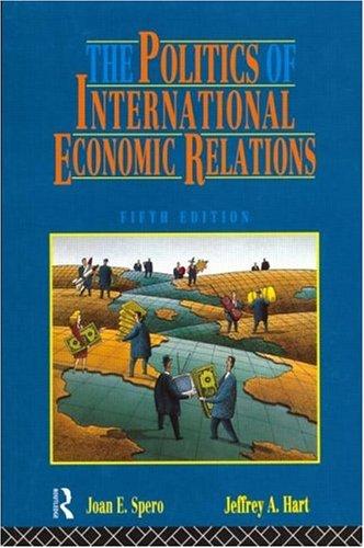 The Politics of International Economic Relations