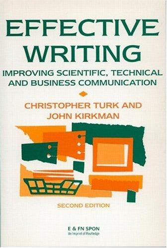 Effective writing