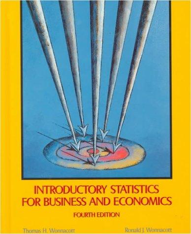 Introductory Statistics for Business and Economics