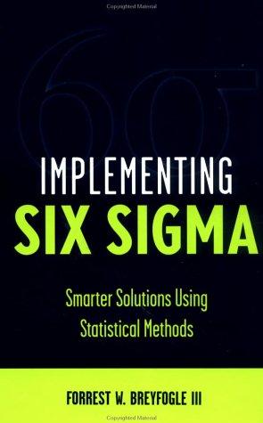 Implementing six sigma