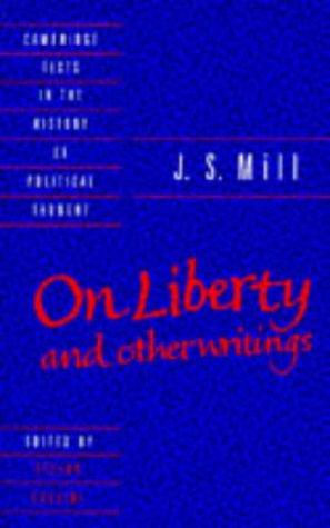 On liberty and other writings