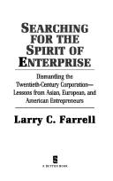Searching for the Spirit of Enterprise