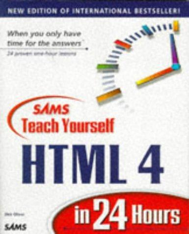 HMTL 4 in 24 Hours