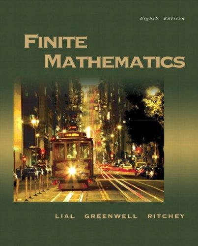 Finite mathematics