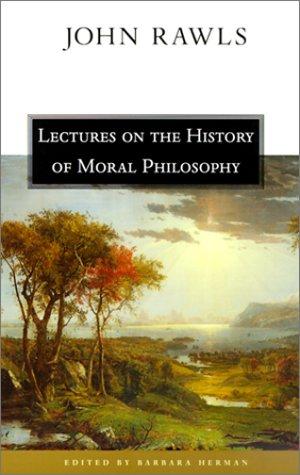 Lectures on the history of moral philosophy