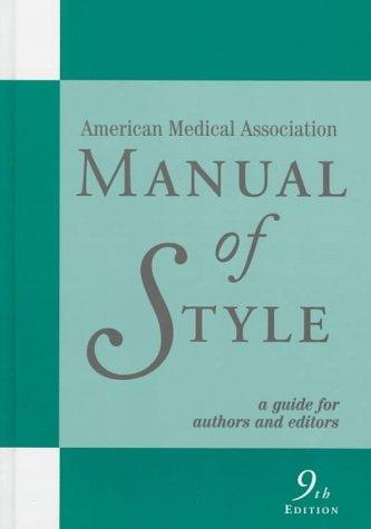 Manual of style