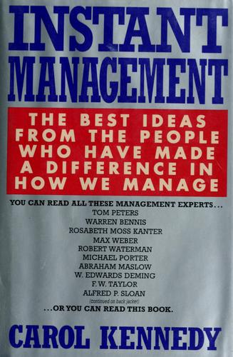 Instant Management