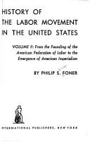 History of the labor movement in the united states.Vol.1 -