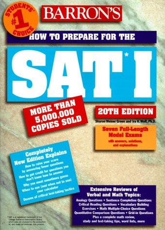 Barron's SAT 1. How to prepare for the SAT 1.