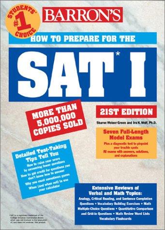 Barron's SAT 1. How to prepare for the SAT1