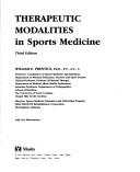 Therapeutic modalities in sports medicine