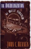The americanization of West Virginia