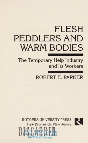 Flesh Peddlers and Warm Bodies