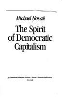 The spirit of democratic capitalism