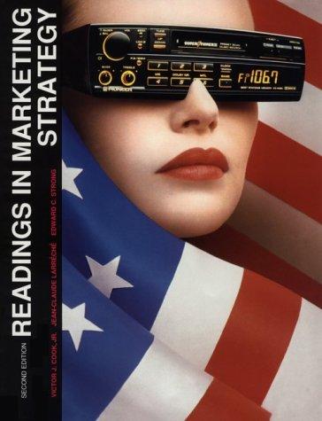 Readings in marketing strategy