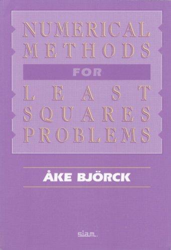 Numerical methods for Least squares problems
