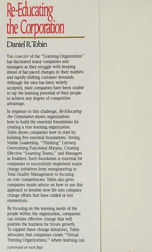 Re-educating the corporation