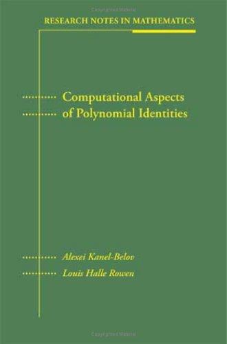Computational aspects of polynomial identities