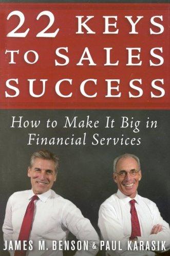 Twenty two] 22 keys to sales success