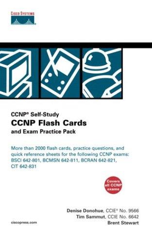 CCNP flash cards and exam practice pack